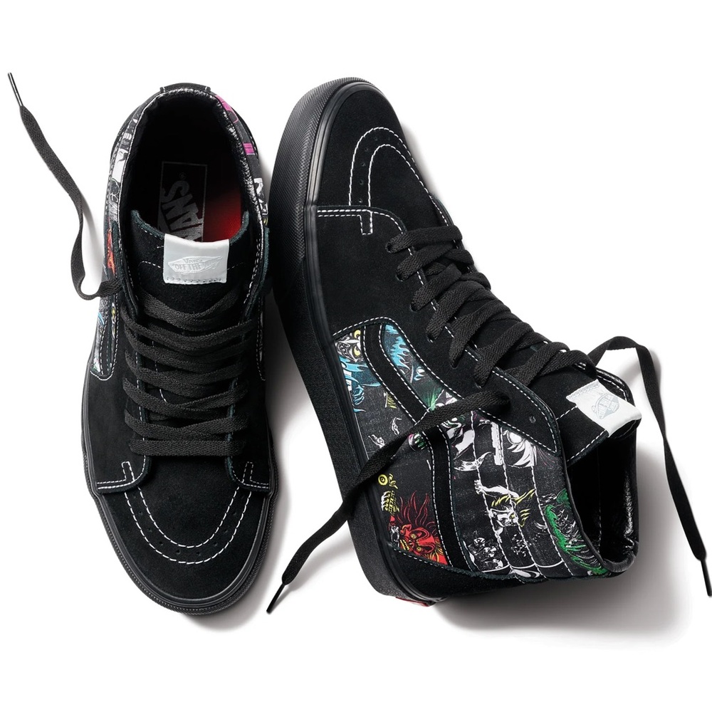 NEW Vans x Disney Villains Sk8-Hi Shoes
